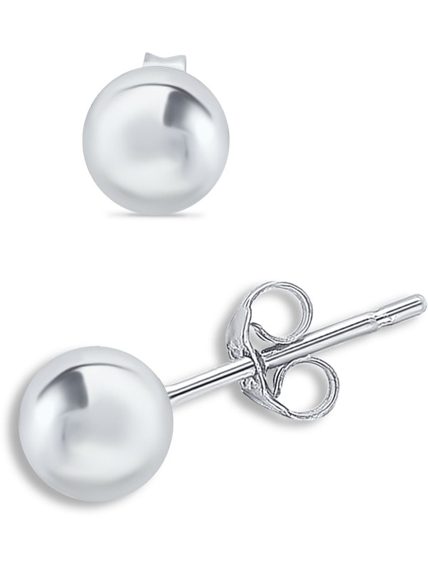 Ball Stud Earrings (10mm) in 