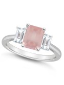 Women's Quartz (1-3/5 ct.) and White (3/4 ct.) 3- Ring in