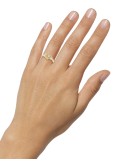 Heart Promise Ring (1/6 ct. ) in 14k Gold Over