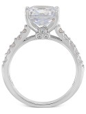 Ring Set, Cubic Bridal Ring and Band Set (8 ct. )