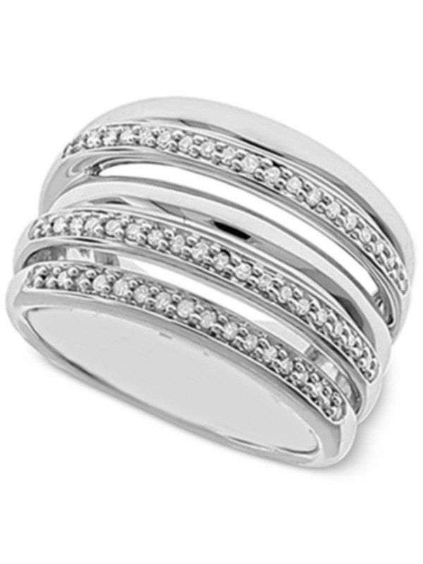 Multi-Layer Statement Ring (1/4 ct. ) in