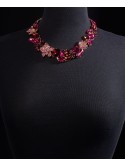 Gold-Tone  Flower & All-Around Statement Necklace, 18