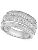 Multirow Statement Ring (3/4 ct. ) in