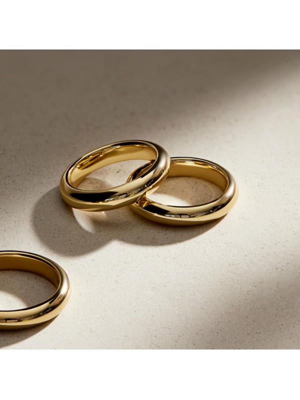 Gold Band Ring - Everly