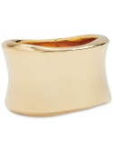 Gold-Tone High Shine Modern Ring