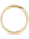 Gold-Tone High Shine Modern Ring