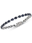 Black Sapphire Tennis Bracelet (13 ct. ) in