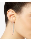 Hoop Earrings (1/2 ct. ) in 14k Gold-Plated