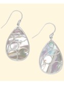 Mother of Caged Teardrop Earrings in