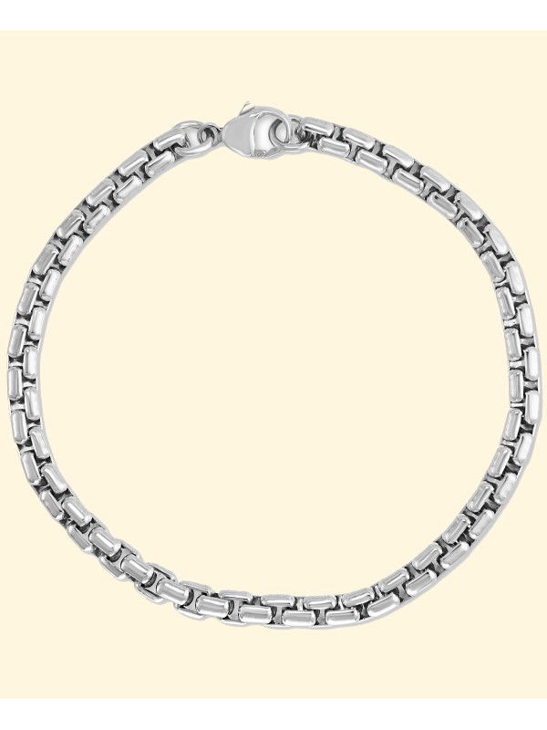 Men's & Chain Bracelet in