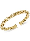 Turbo Bangle Bracelet in 14k Gold-Plated