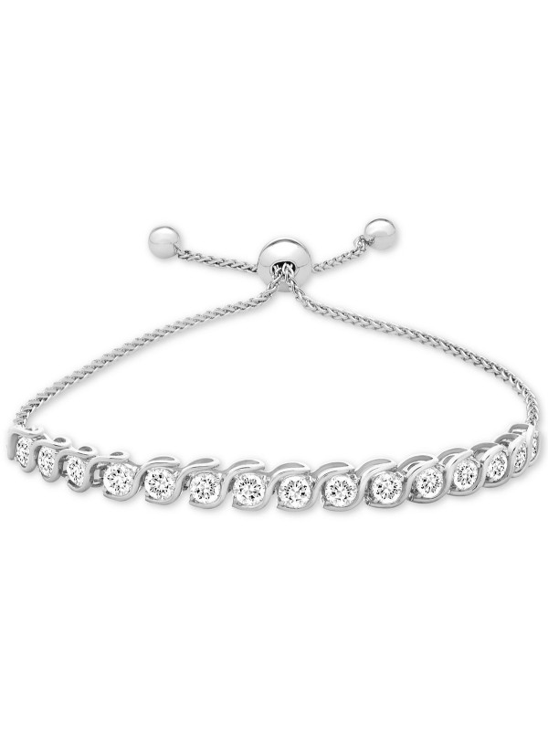 White Sapphire Bracelet (3-7/8 ct. ) in