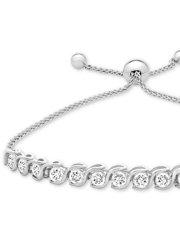 White Sapphire Bracelet (3-7/8 ct. ) in