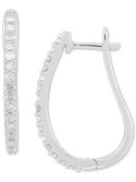 Oval Hoop Earrings (1/2 ct. ) in