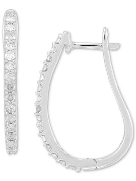 Oval Hoop Earrings (...