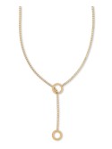 Gold-Tone Loop & Box Chain 25