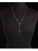 Gold-Tone Loop & Box Chain 25