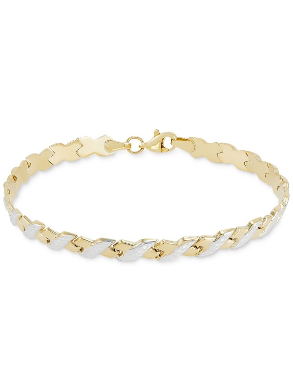 Stampto X Bracelet in 10k Gold