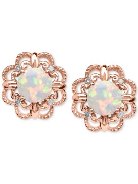 (5/8 ct. ) and Earri...