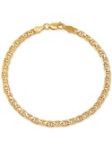 Mariner Chain Bracelet in 18k Gold-Plated or 