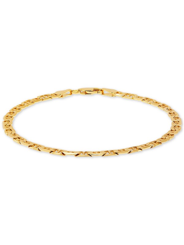 Mariner Chain Bracelet in 18k Gold-Plated or 